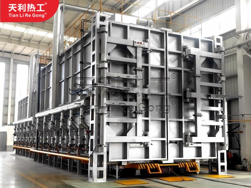 可变容变径台车式燃气热处理炉